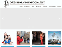Tablet Screenshot of dreghorn-photography.co.uk